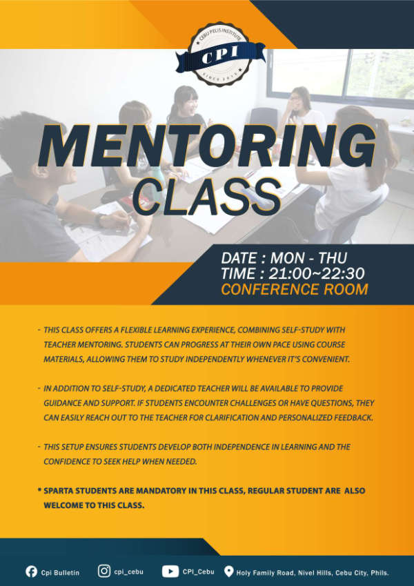 CPI Mentoringクラス