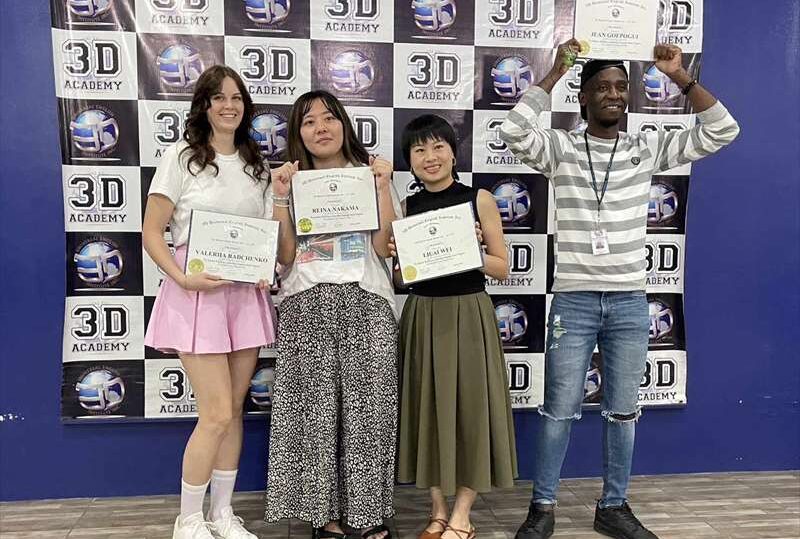 3D卒業式