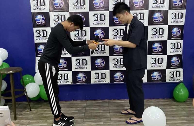 3D卒業式
